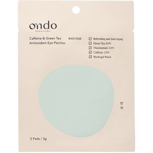 Ondo Beauty 36.5 Caffeine & Green Tea antioxidant eye patches 2 u