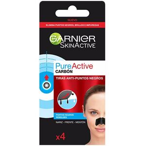 Garnier Pure Active Carbon tiras anti-puntos negros 4 u