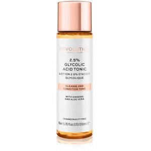 Revolution Skincare Glycolic Acid Tonic - 2.5% - Brightening, Exfoliating - 200ml Revolution Skincare Glycolic Acid Tonic - 2.5% - Brightening, Exfoliating - 200ml