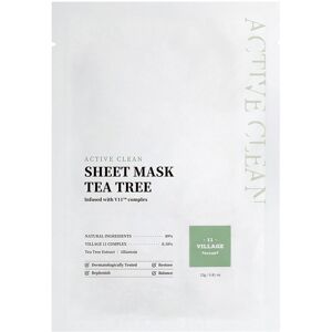 Village 11 Factory Active Clean Tea Tree Sheet Mask - Facial Mask Village 11 Factory Active Clean Tea Tree Sheet Mask - Facial Mask