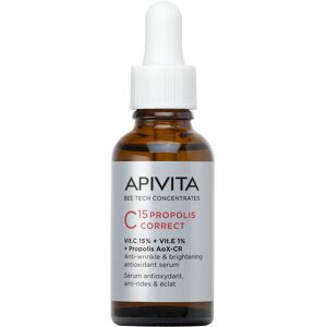 Apivita C15 Propolis antioxidant, anti-wrinkle and illuminating corrective serum 30 ml Apivita C15 Propolis antioxidant, anti-wrinkle and illuminating corrective serum 30 ml