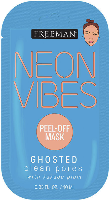 Photos - Facial Mask Freeman Neon Vibes peel-off mask ghosted 10 ml 