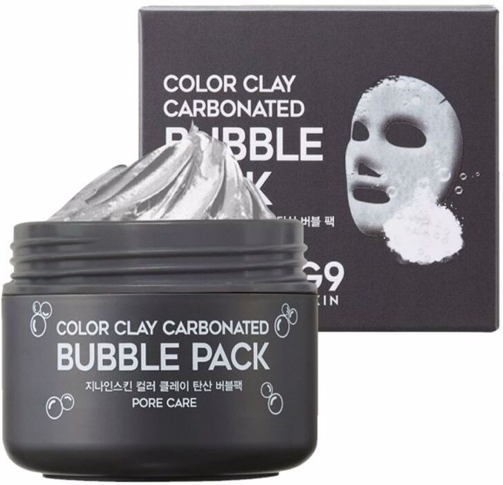G9 Skin Bubble Pack color clay carbonated mask 100 gr