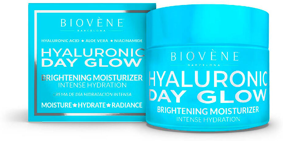 Biovene Hyaluronic Day Glow brightening moisturizer intense hydration 50 ml