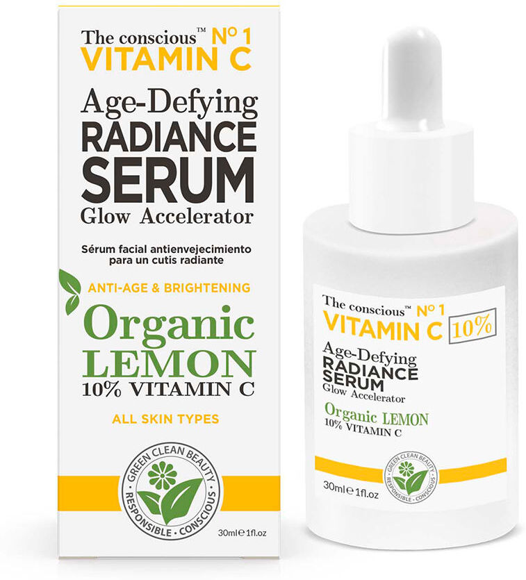 The Consciousâ„¢ Vitamin C age-defying radiance serum organic lemon 30 ml