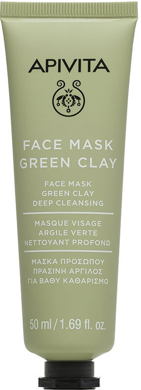 Apivita Deep cleansing Facial Mask with green clay 50 ml