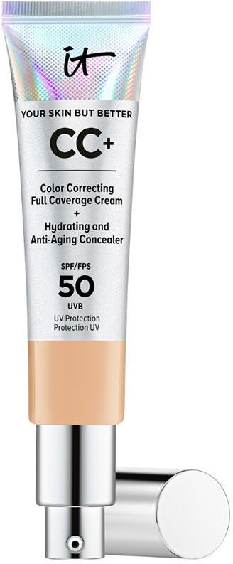 IT Cosmetics Your Skin But Better CC+ cream foundation SPF50+ #medium tan