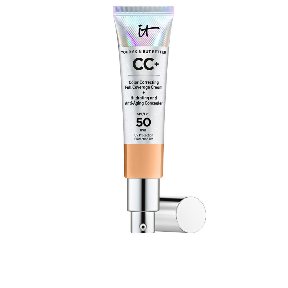 IT Cosmetics Your Skin But Better CC+ cream foundation SPF50+ #neutral tan