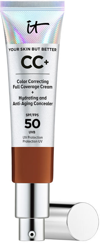 IT Cosmetics Your Skin But Better CC+ cream foundation SPF50+ #deep