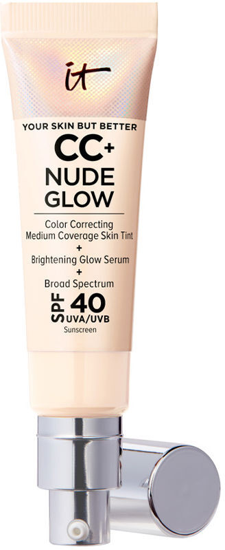 IT Cosmetics CC+ Nude Glow lightweight foundation + glow serum SPF40 #fair