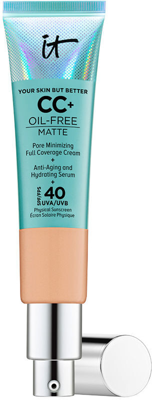 IT Cosmetics CC+ Oil Free matte SPF40 #medium tan