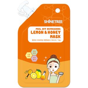 Shinetree Lemon & Honey peel off refreshing mask 15 ml