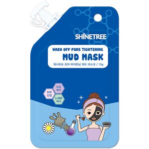 Shinetree Mud wash off pore tightening mask 15 ml