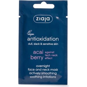 Ziaja Acai mascarilla nocturna para rostro y cuello 7 ml