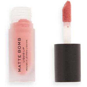 Revolution Make Up Matte Bomb liquid lip #fancy pink