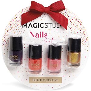 Magic Studio Colorful Nails Lot 4 pcs