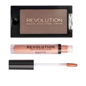 Revolution Make Up Eyeshadows & Lipstick Set Lot 2 pcs