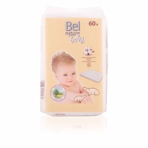 Bel Nature Ecocert maxi discos bebé algodón 100% orgánico 60 pz