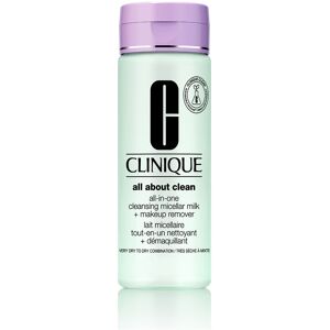 Clinique All about clean All in one cleansing micellar milk dry skin (200ml) Clinique All about clean All in one cleansing micellar milk dry skin (200ml)