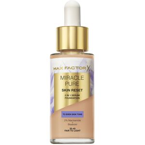 Max Factor Miracle Pure serum with color #30 - 40-Fair to Light Max Factor Miracle Pure serum with color #30 - 40-Fair to Light