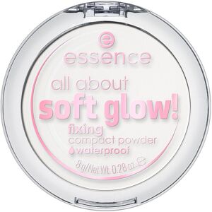 Essence All About Soft GLOW! Waterproof compact powder 8 g Essence All About Soft GLOW! Waterproof compact powder 8 g