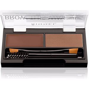 Rimmel London Brow This Way eyebrow sculpting kit #002 -mild brown Rimmel London Brow This Way eyebrow sculpting kit #002 -mild brown