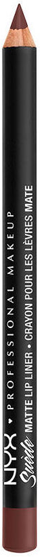 Nyx Professional Make Up Suede matte lip liner #cold brew