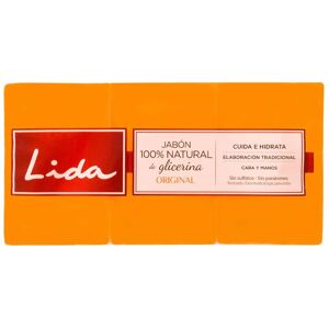 Lida Jabon 100% Natural Glicerina Original set