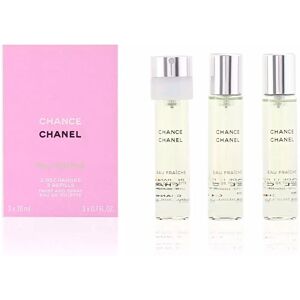 Chanel Chance Eau Fraiche eau de toilette twist & spray 3 refills 3 x 20 ml Chanel Chance Eau Fraiche eau de toilette twist & spray 3 refills 3 x 20 ml