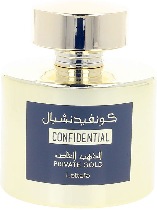 Lattafa Confidential Private Gold eau de parfum spray 100 ml