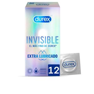 Durex Invisible extra lubricated condoms 12 u