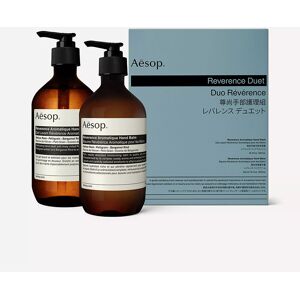 Aesop Révérence Body and Hands Set - Softening Duo with Woody Aroma Aesop Révérence Body and Hands Set - Softening Duo with Woody Aroma