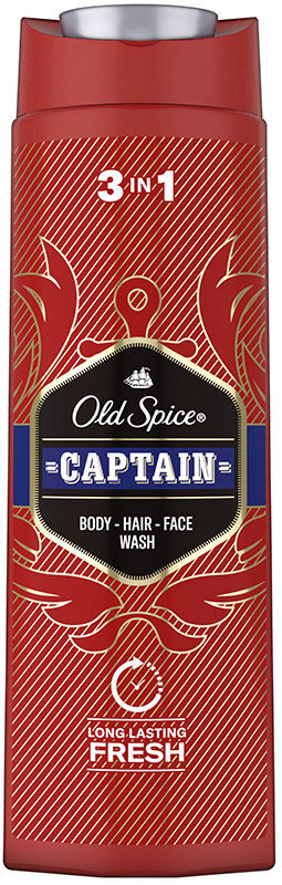 Old Spice Captain 3in1 shower gel 400 ml