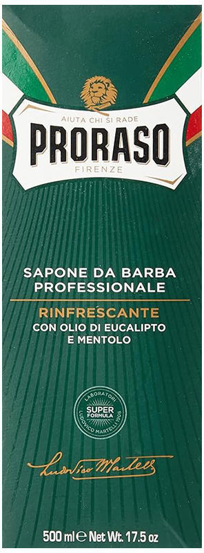 Proraso Professional eucalyptus-menthol shaving cream 500 ml