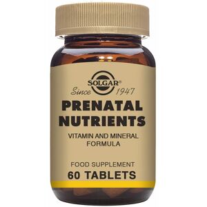 Solgar Nutrientes Prenatales 60 comprimidos