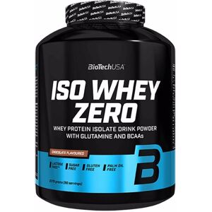 Biotech Usa Iso Whey Zero proteína sin gluten #banana