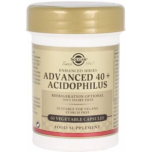 Solgar 40 Plus Acidophilus Avanzado cápsulas vegetales 60 u