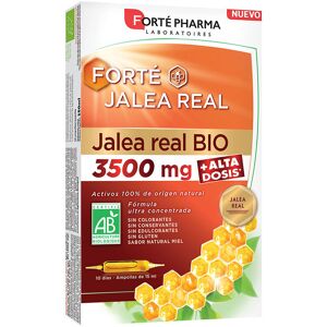 Forté Pharma Forté Royal Jelly Bio 3500 Mg vials 10 x 15 ml Forté Pharma Forté Royal Jelly Bio 3500 Mg vials 10 x 15 ml