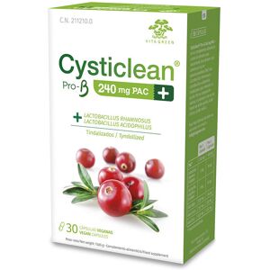 Cysticlean ProB 240 mg Pac and Probiotics with Cranberry capsules 30 units Cysticlean ProB 240 mg Pac and Probiotics with Cranberry capsules 30 units