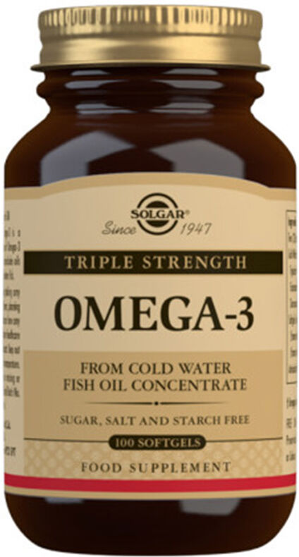Solgar OMEGA-3 Triple Concentration softgels 100 u