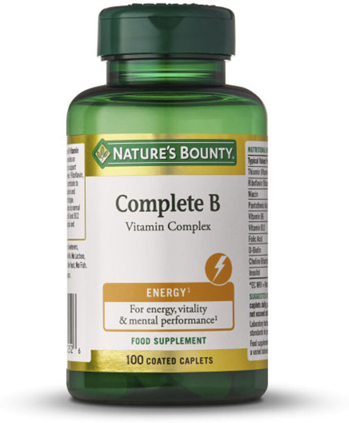 Nature's Bounty B-COMPLEX coated capsules 100 units