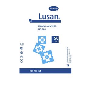 Hartmann Lusan algodón zig-zag 50 gr