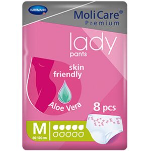 Hartmann Molicare Lady Absorbent Panties Tm 5 Drops 8 Units