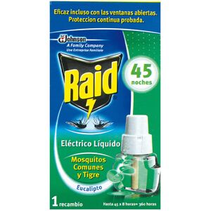 Raid Eucalyptus ANTI-MOSQUITO Protection refill 45 nights