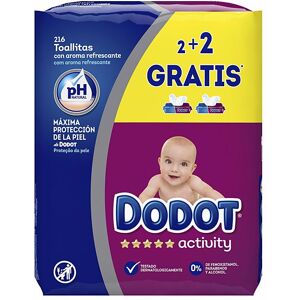 Dodot Activity toallitas húmedas recambio 216 u