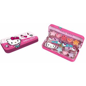 Hello Kitty Plumier Alumino Maquillaje set 18 pz