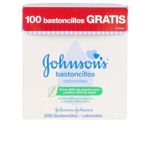 Johnson's Baby Baby Bastoncillos algodón 100% - palitos papel 200 u