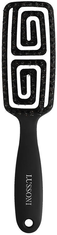Lussoni Labyrinth flexible natural boar bristle brush #Small