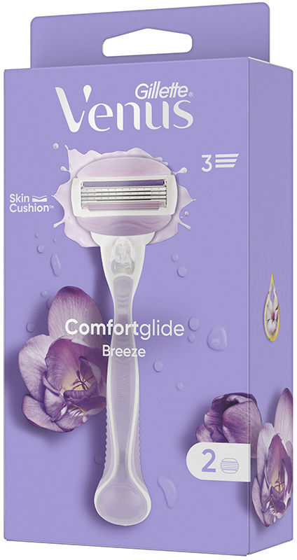 Gillette Venus Breeze razor + 2 refills