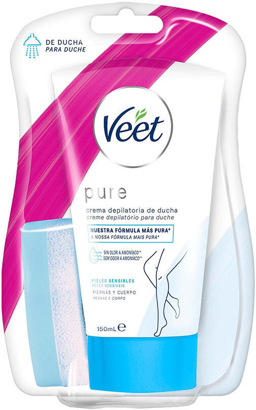 Veet Pure Shower hair removal cream for sensitive skin 150 ml